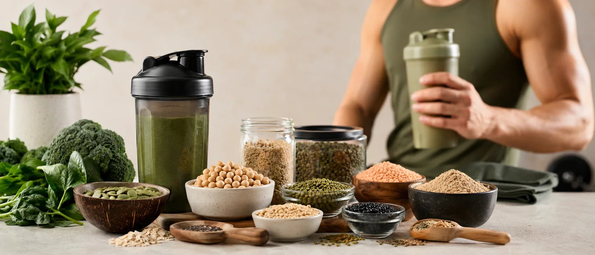 The Complete Plant Protein Guide: Benefits, Sources & How to Choose the Best Plant Protein Powder
