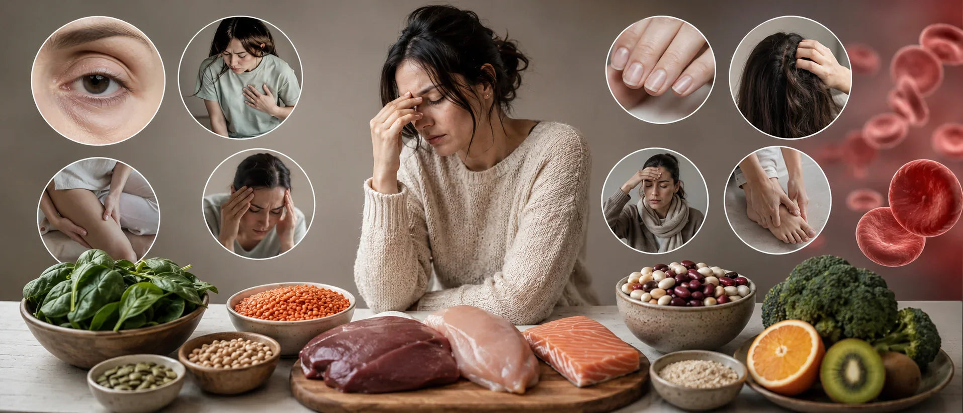 Iron Deficiency Symptoms: Signs, Causes, Treatment & Prevention Guide