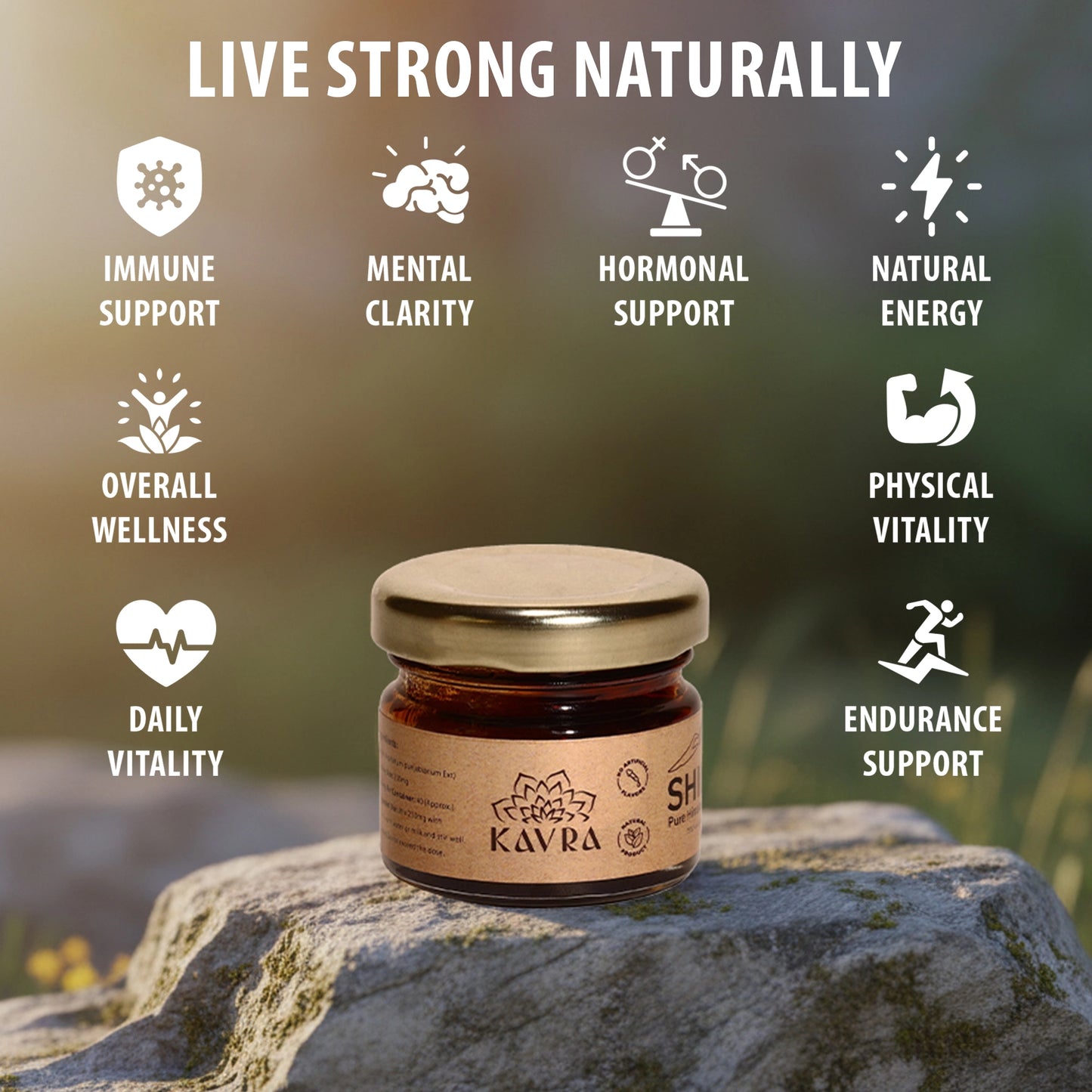 Premium Himalayan Shilajit Resin 30g Energy Strength Booster