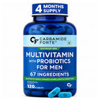 Men's Multivitamin 120 Tablets | 67 Ingredients, 13 Functional Blends, Vitamins, Minerals, Probiotics & Antioxidants | Daily Men's Wellness Supplement | 4 Month Supply