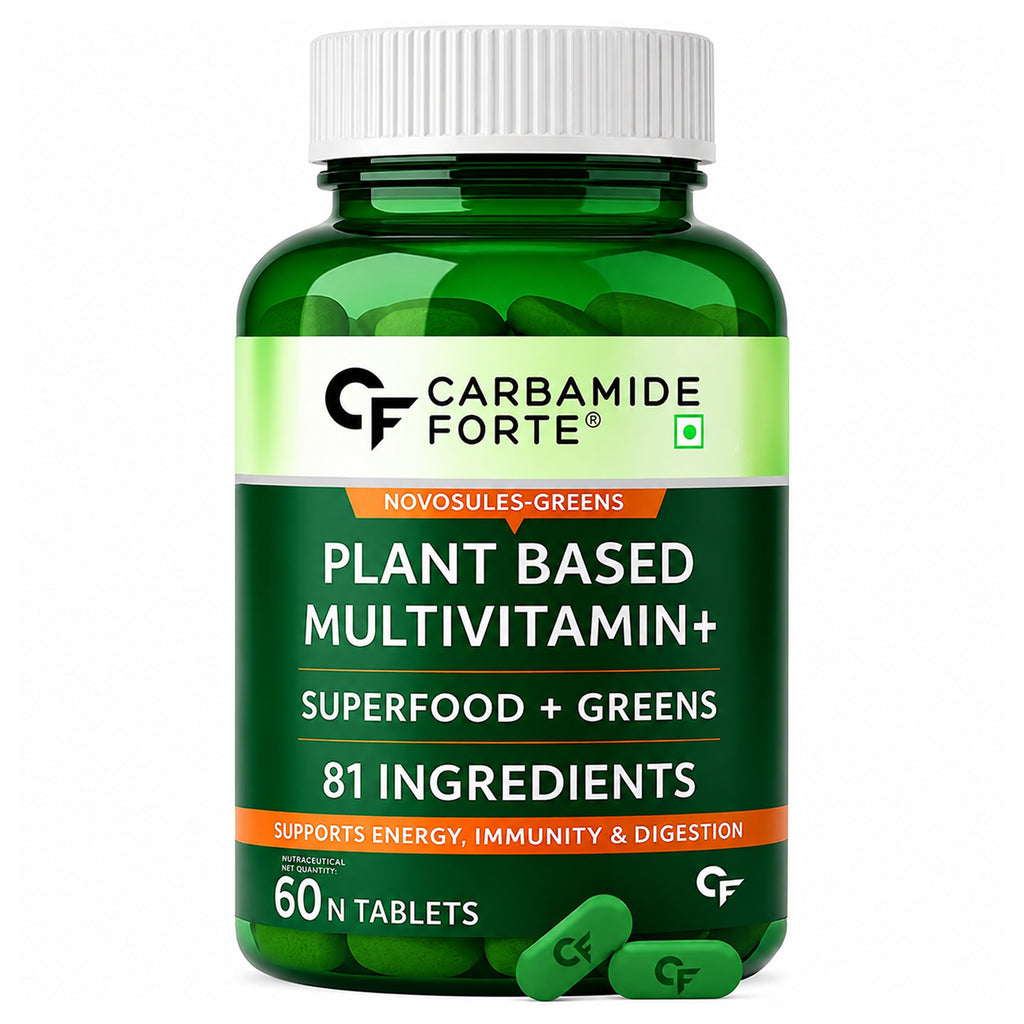 Plant-Based Multivitamin for Men & Women | 81 Ingredients, Vitamins, Minerals, Greens, Fruits & Herbal Blend | Daily Immune & Energy Support | 60 Tablets