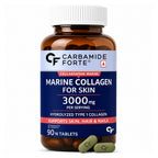 Marine Collagen 3000mg Tablets with Biotin, Hyaluronic Acid, Vitamin C & E | Hydrolyzed Type I Marine Collagen for Skin, Hair & Nails | 90 Tablets