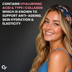 Marine Collagen 3000mg Tablets with Biotin, Hyaluronic Acid, Vitamin C & E | Hydrolyzed Type I Marine Collagen for Skin, Hair & Nails | 90 Tablets