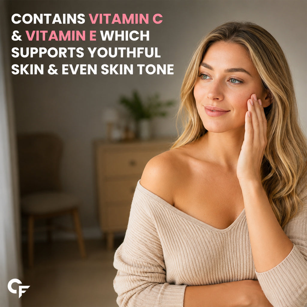Marine Collagen 3000mg Tablets with Biotin, Hyaluronic Acid, Vitamin C & E | Hydrolyzed Type I Marine Collagen for Skin, Hair & Nails | 90 Tablets