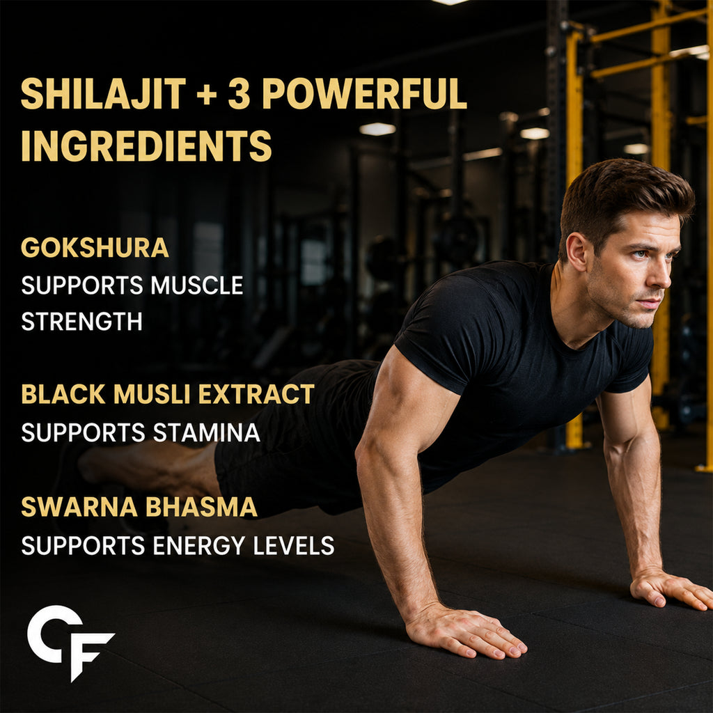 Himalayan Shilajit Effervescent Tablets 750mg with Ashwagandha, Gokshura, Black Musli & Saffron | Energy & Stamina Support | No Added Sugar | Masala Cola Flavor | 30 Tablets