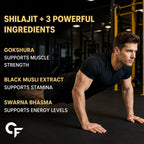 Himalayan Shilajit Effervescent Tablets 750mg with Ashwagandha, Gokshura, Black Musli & Saffron | Energy & Stamina Support | No Added Sugar | Masala Cola Flavor | 30 Tablets