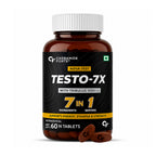 Testosterone Booster for Men with Tribulus Terrestris 1000mg & Ashwagandha | Energy, Stamina & Strength Support | Herbal Men's Performance Supplement | 60 Tablets