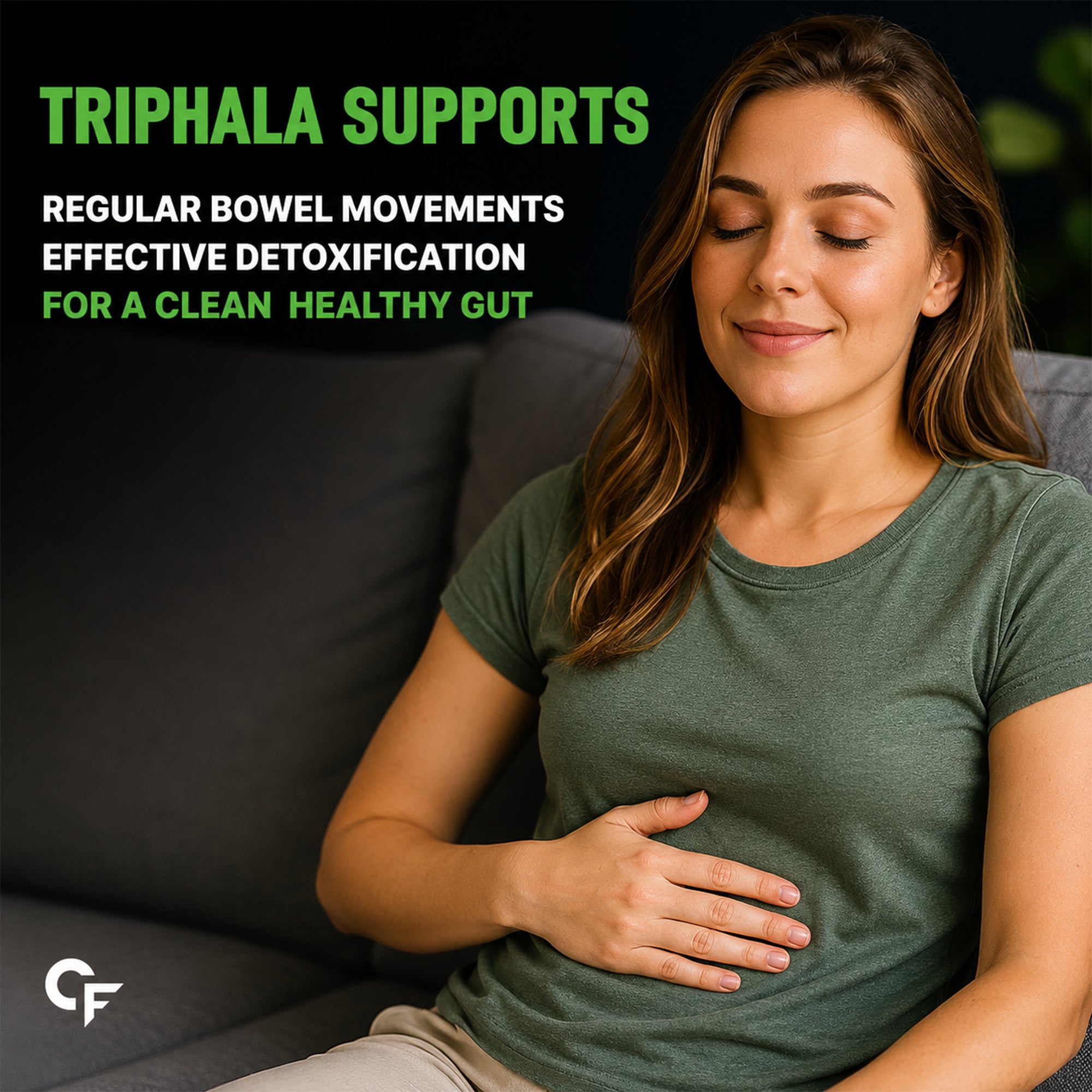 Organic Triphala Tablets 600mg - Certified Organic Ayurvedic Digestive & Gut Health Supplement with Amalaki, Haritaki & Bibhitaki | Supports Weight Management & Immunity | 60 Tablets