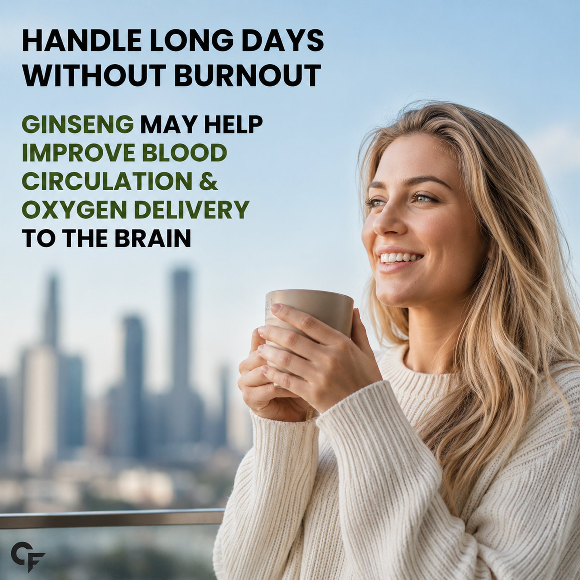 Triple Ginseng 1000mg with Ginkgo Biloba 120mg | Panax, American & Siberian Ginseng | Energy, Focus & Stamina Support | 60 Tablets