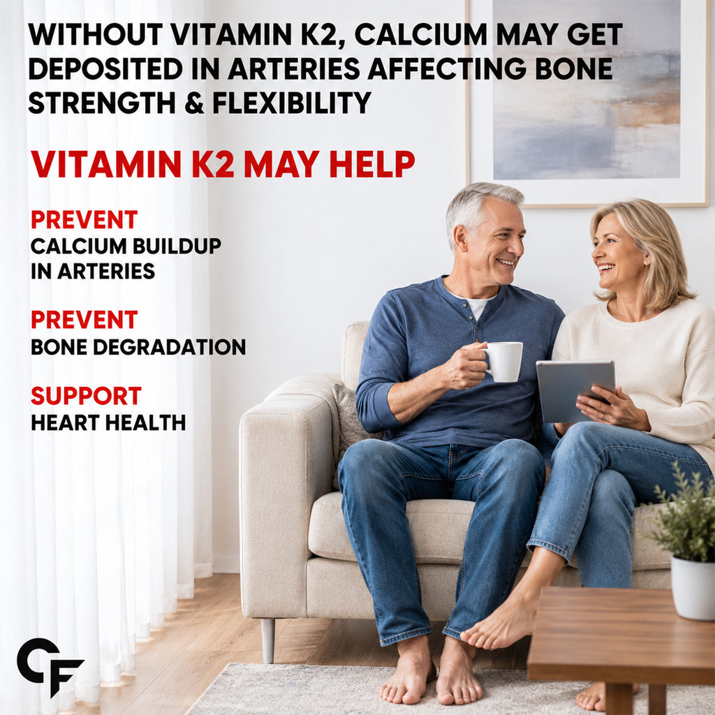 Vitamin K2 MK-7 55mcg Tablets | Nova-K2 MK7 | 120 Tablets | 100% RDA | High Absorption | Bone & Heart Health Support Supplement