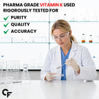 Vitamin K2 MK-7 55mcg Tablets | Nova-K2 MK7 | 120 Tablets | 100% RDA | High Absorption | Bone & Heart Health Support Supplement