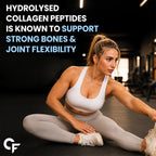 Hydrolyzed Bovine Collagen Peptides Powder 200g | Type I & III Collagen | 10g Per Serving | Unflavoured for Skin, Hair, Nails & Joint Support
