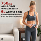 Apple Cider Vinegar Effervescent Tablets 750mg | ACV Tablets with Vitamin C, B6 & B12 | Moringa, Cinnamon, Pomegranate & Pineapple Extract | Apple Flavour | Weight Management Supplement | 30 Tablets