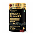 Shilajit Gummies for Men & Women | 150mg Shilajit Extract with Black Musli, Gokshura, Ginger & Saffron | Herbal Wellness Gummies | Masala Cola Flavour | 60 Gummies