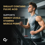 Shilajit Gummies for Men & Women | 150mg Shilajit Extract with Black Musli, Gokshura, Ginger & Saffron | Herbal Wellness Gummies | Masala Cola Flavour | 60 Gummies