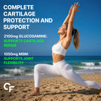 Glucosamine Chondroitin MSM Tablets with Collagen, Turmeric & Vitamin D3 | Joint Support Supplement for Men & Women | Supports Cartilage, Mobility & Flexibility | 90 Tablets