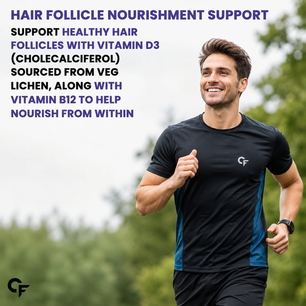 Natural Biotin Hair Gummies 60 Gummies | 40mcg Biotin with DHT Support | Beta Sitosterol, Grape Seed & Green Tea | Hair Growth, Strong Hair, Skin & Nails | No Added Sugar