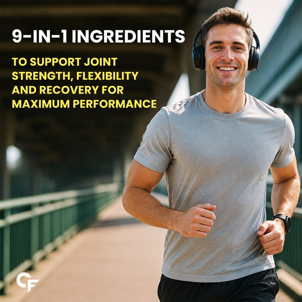 Glucosamine 1600mg Joint Support Supplement | Glucosamine Chondroitin with Boswellia, Turmeric, Ginger, Rosehip, Vitamin D3 & B12 | Supports Joint, Cartilage & Mobility | 60 Tablets