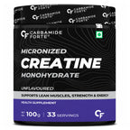 Micronized Creatine Monohydrate Powder 100g | 3000mg Per Serving | Unflavoured | 100% Pure Creatine | 33 Servings | Supports Strength, Muscle Performance & Recovery