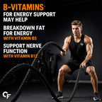 L-Carnitine Tartrate 2200mg Effervescent Tablets with Vitamin B Complex | Workout, Energy & Recovery Support | Orange Flavour | 40 Tablets