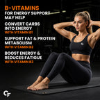 L-Carnitine Tartrate 2200mg Effervescent Tablets with Vitamin B Complex | Workout, Energy & Recovery Support | Orange Flavour | 40 Tablets
