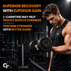 L-Carnitine Tartrate 2200mg Effervescent Tablets with Vitamin B Complex | Workout, Energy & Recovery Support | Orange Flavour | 40 Tablets