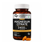 Magnesium Citrate 2400mg Tablets with 312mg Elemental Magnesium | High Absorption Magnesium Supplement for Muscle, Energy & Digestion Support | 120 Tablets