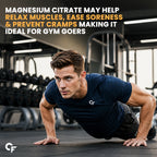 Magnesium Citrate 2400mg Tablets with 312mg Elemental Magnesium | High Absorption Magnesium Supplement for Muscle, Energy & Digestion Support | 120 Tablets