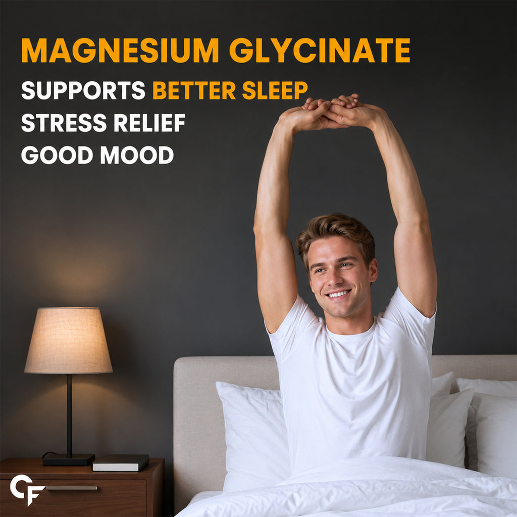 Magnesium Complex 2000mg with 7 Forms & 370mg Elemental Magnesium | Glycinate, Threonate, Citrate | Muscle Recovery, Energy & Focus | 120 Tablets
