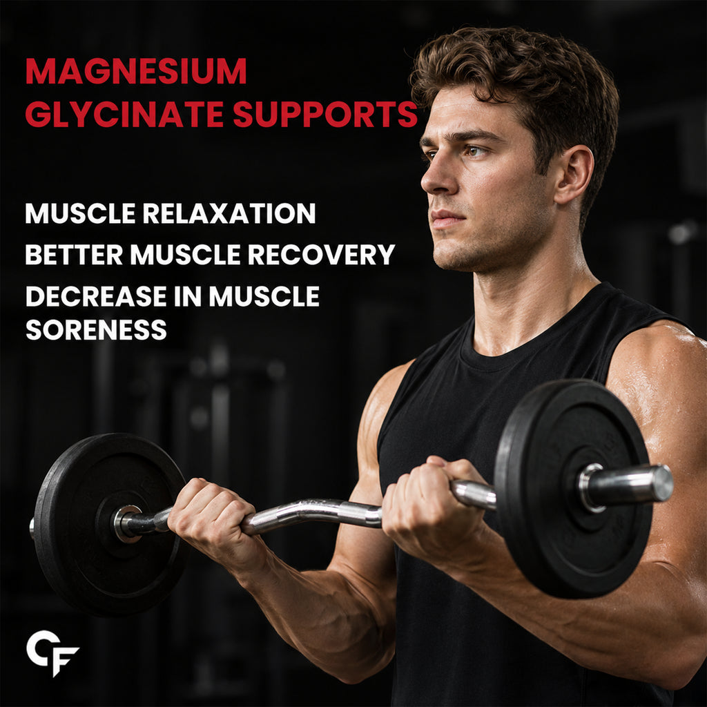 Magnesium Bisglycinate Effervescent Tablets 1000mg | 140.96mg Elemental Magnesium | Muscle Recovery, Relaxation & Nerve Support | Sugar Free, Vegan | Lemon & Mixed Berry | 40 Tablets