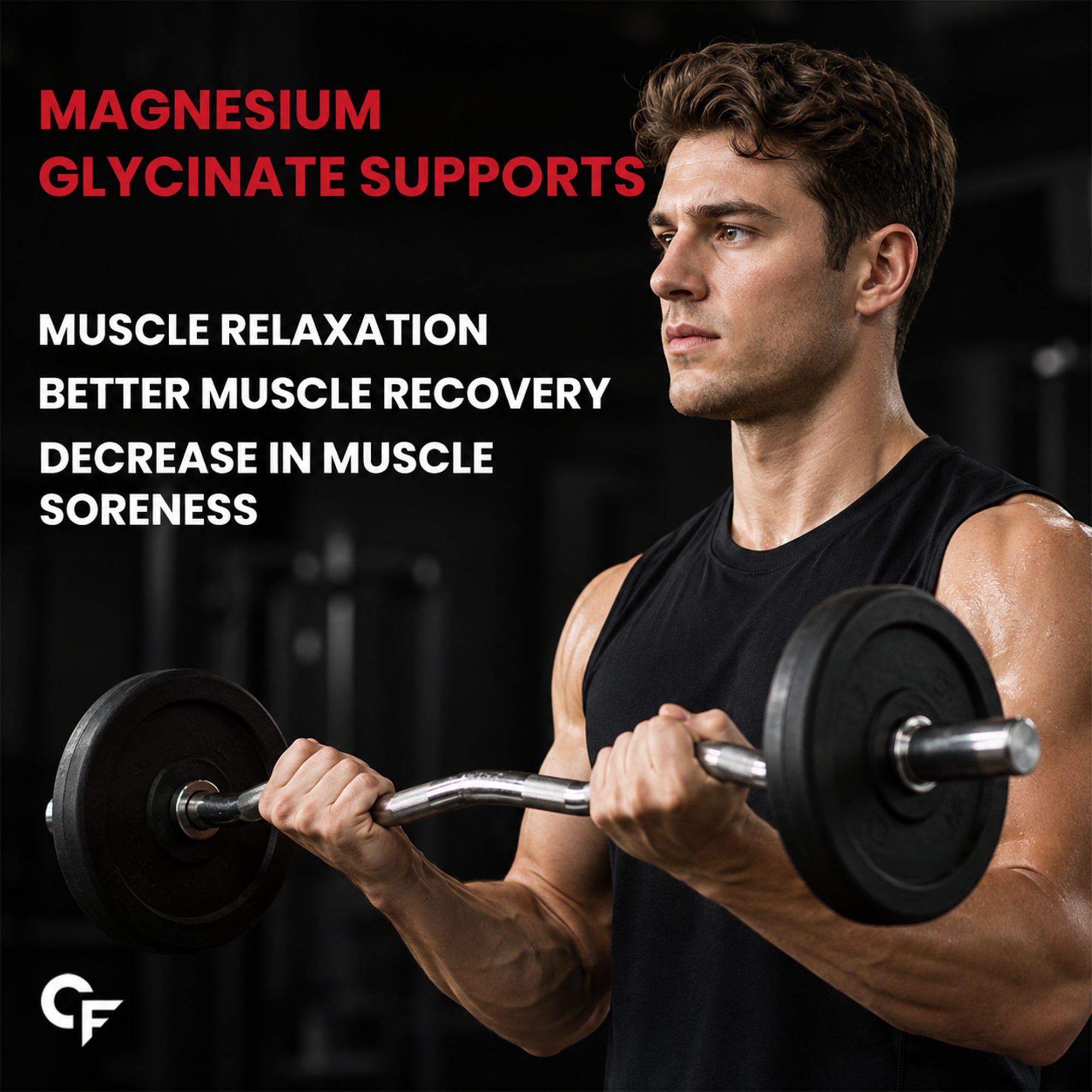Magnesium Bisglycinate Effervescent Tablets 1000mg | 140.96mg Elemental Magnesium | Muscle Recovery, Relaxation & Nerve Support | Sugar Free, Vegan | Lemon & Mixed Berry | 40 Tablets