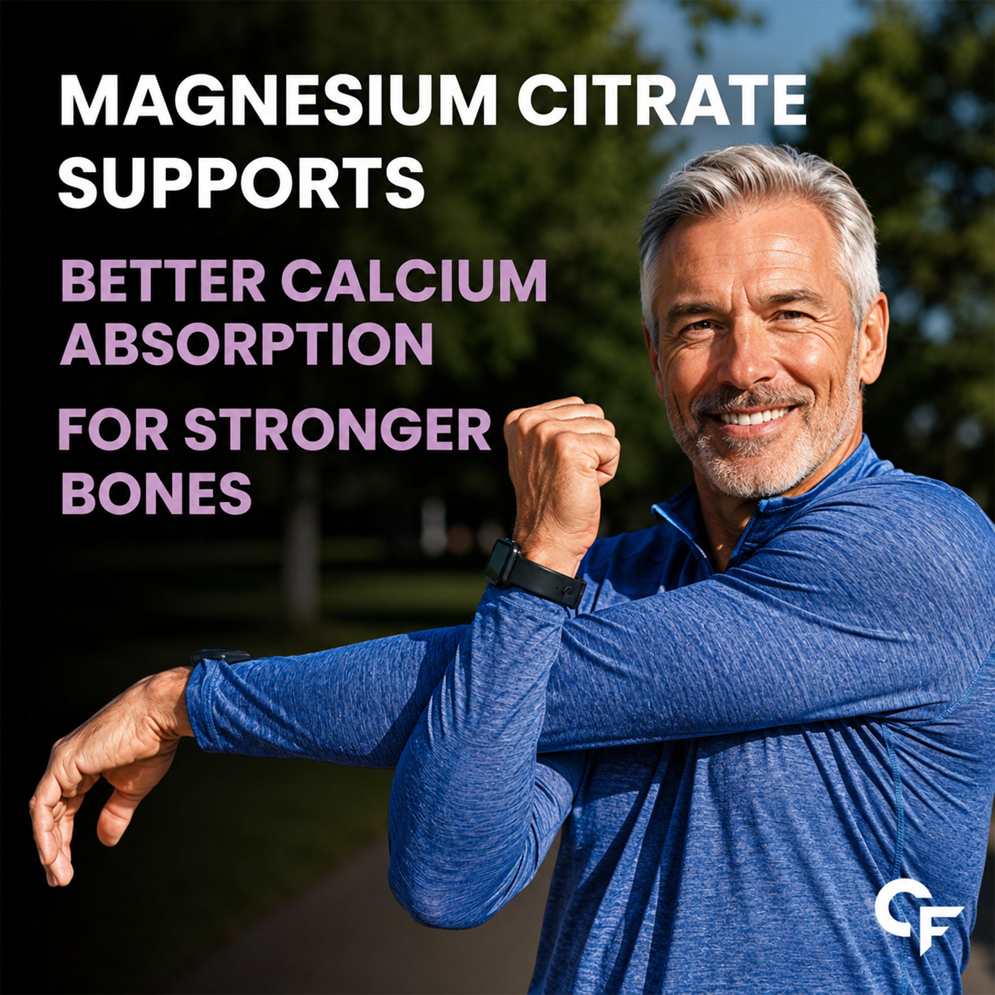 Chelated Magnesium Complex 440mg | Magnesium Glycinate, Citrate & Oxide | Muscle, Bone & Nerve Support | 120 Vegetarian Tablets