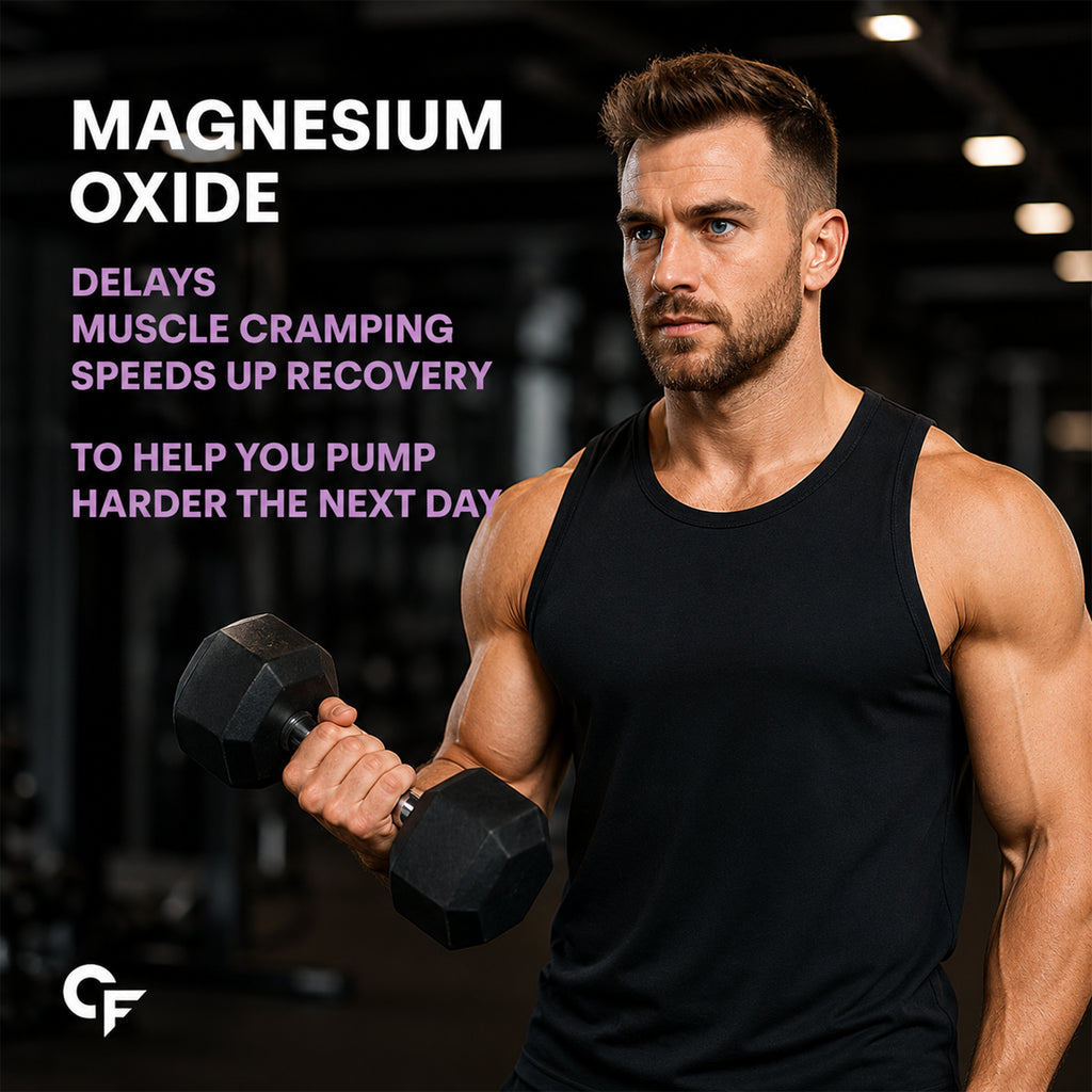 Chelated Magnesium Complex 440mg | Magnesium Glycinate, Citrate & Oxide | Muscle, Bone & Nerve Support | 120 Vegetarian Tablets