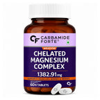 Chelated Magnesium Complex 440mg | Magnesium Glycinate, Citrate & Oxide | Muscle, Bone & Nerve Support | 60 Vegetarian Tablets