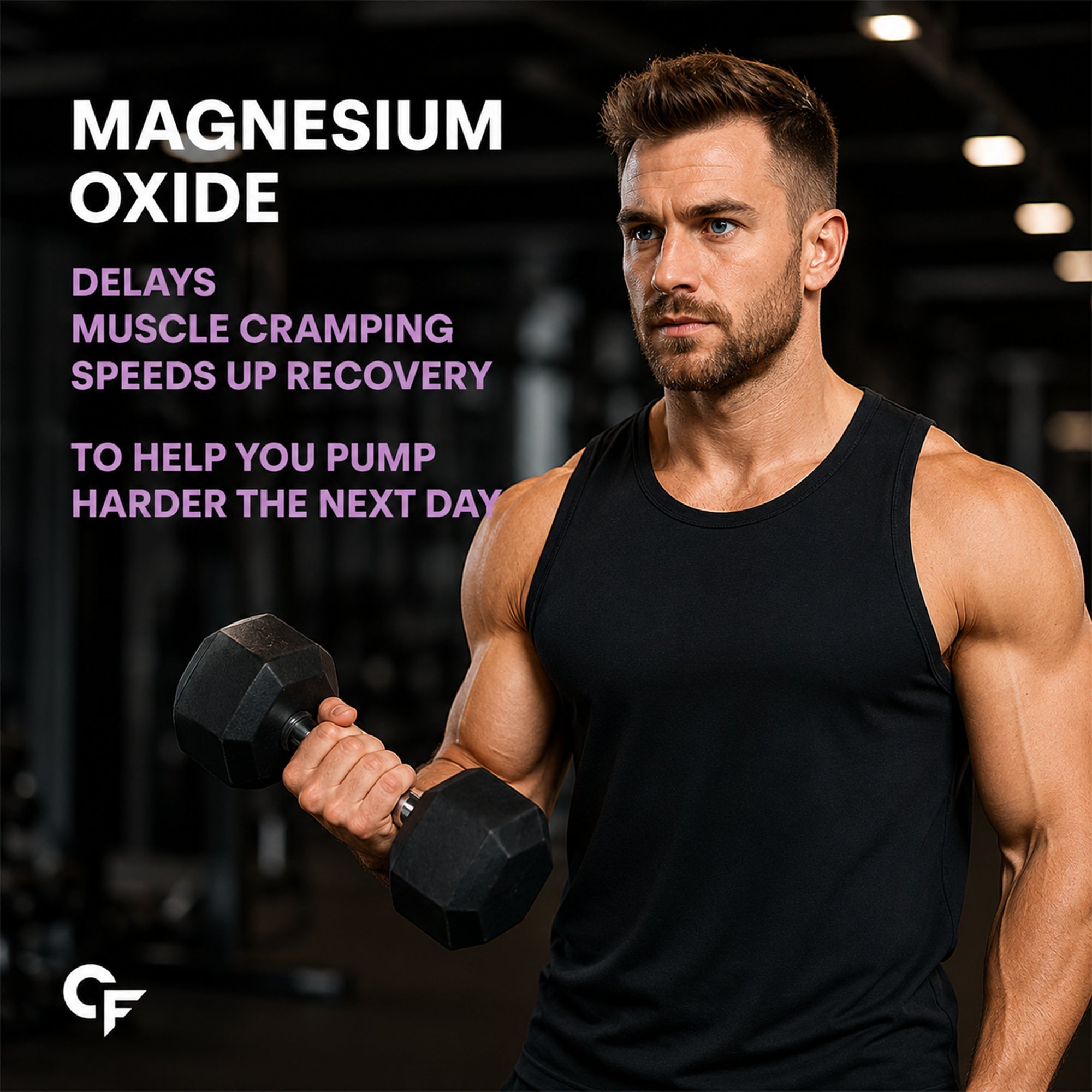 Chelated Magnesium Complex 440mg | Magnesium Glycinate, Citrate & Oxide | Muscle, Bone & Nerve Support | 60 Vegetarian Tablets