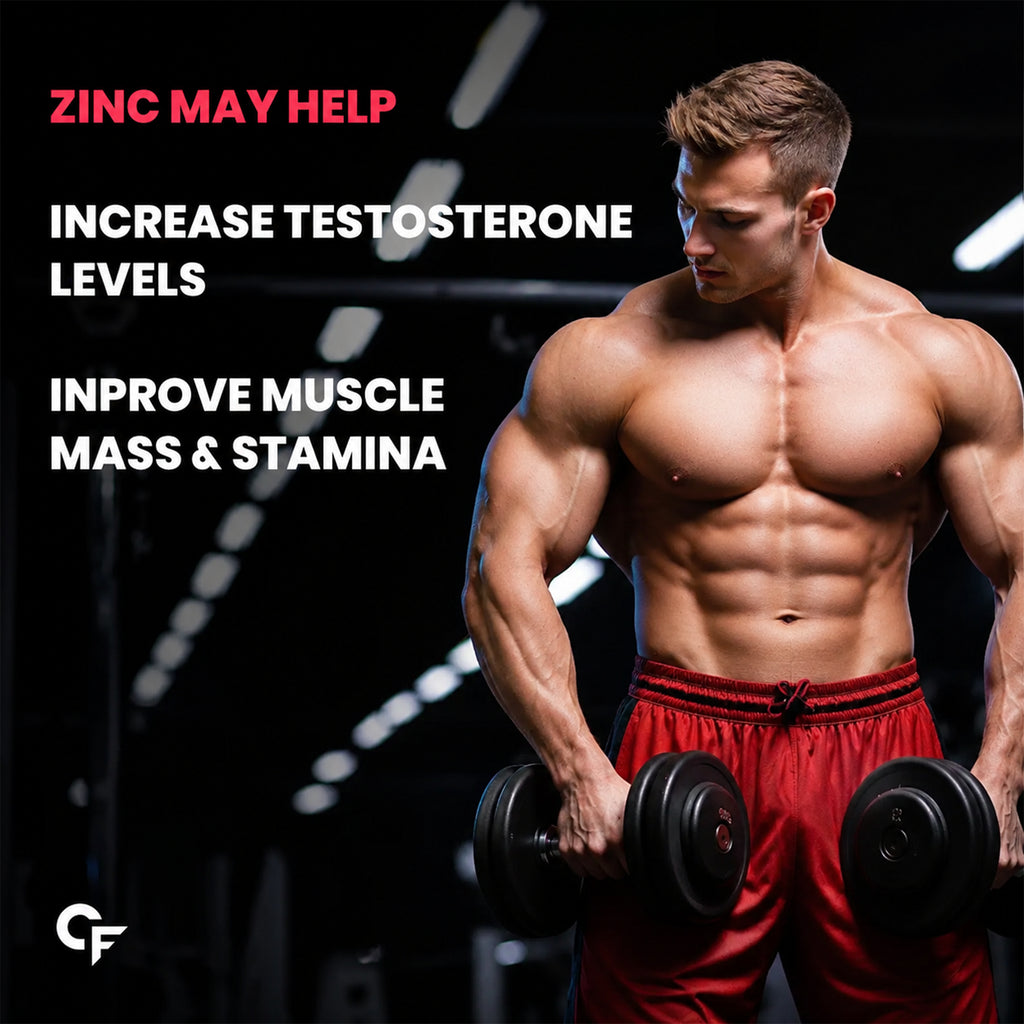 Carbamide Forte Nova ZMA Supplement | 440mg Magnesium + 17mg Zinc + Vitamin B6 | Muscle Recovery & Sleep Support | 60 Tablets