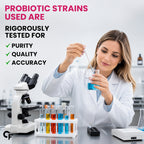 30 Billion CFU Probiotic Capsules with 16 Strains, Prebiotics, Vitamin C & Zinc – Gut Health & Digestive Support Supplement – 100 Vegetarian Capsules