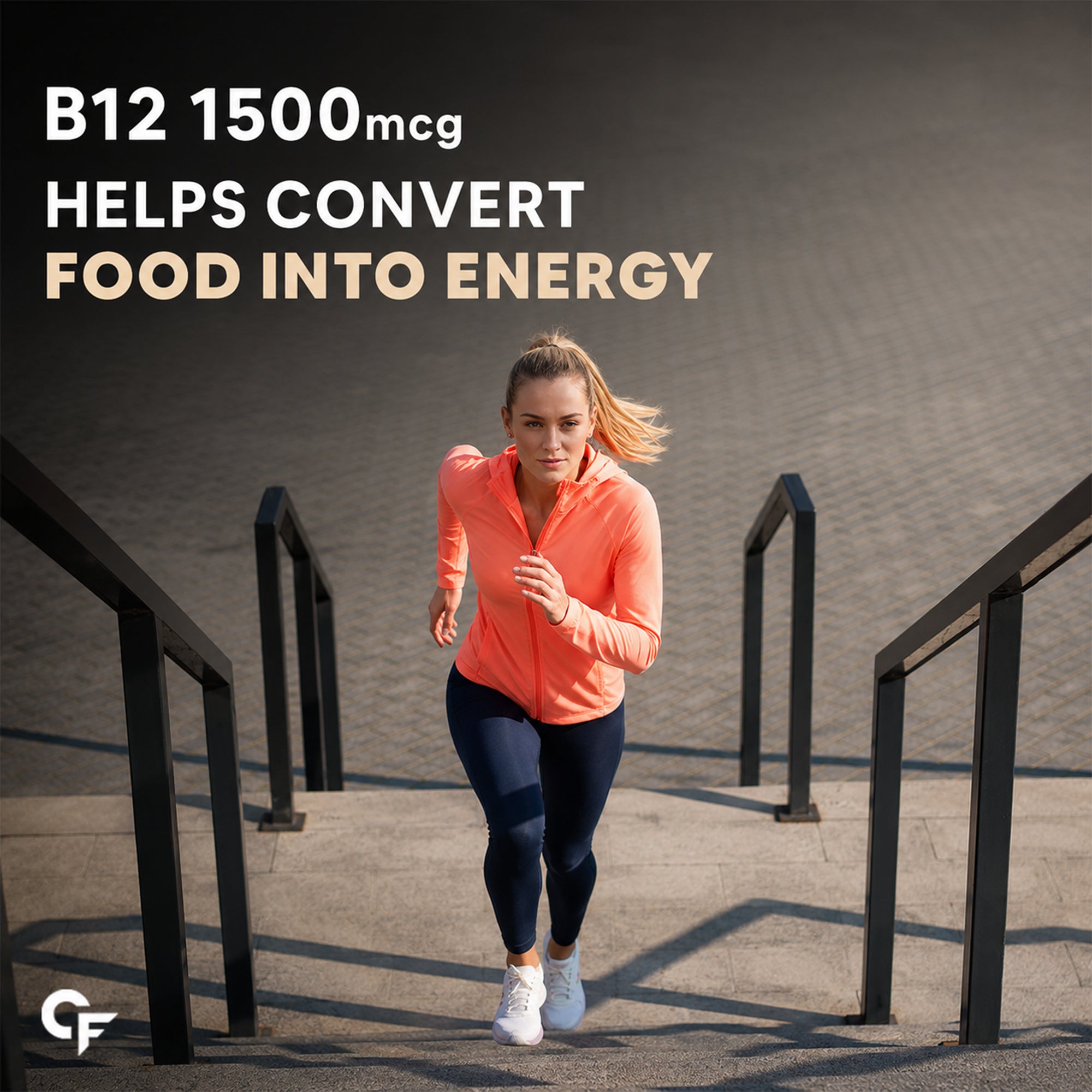 Vitamin B12 1500mcg (Methylcobalamin) Tablets 90 Count | Active B12 Supplement for Energy, Nervous System & Brain Support | Vegetarian