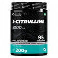 100% Pure L-Citrulline Powder 200g | 2000mg Per Serving | Nitric Oxide Booster | Pre Workout for Muscle Pump, Blood Flow & Endurance | Unflavoured | 95 Servings
