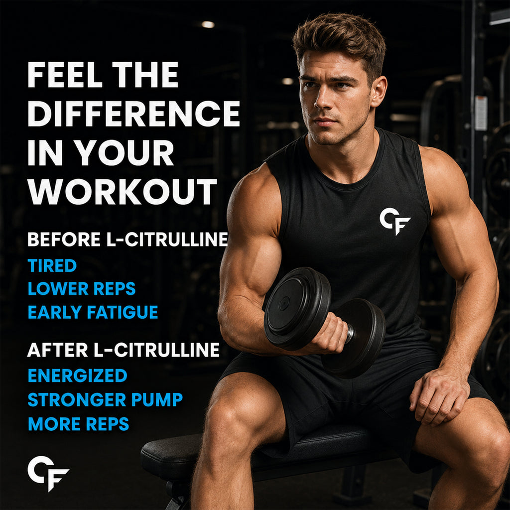 100% Pure L-Citrulline Powder 200g | 2000mg Per Serving | Nitric Oxide Booster | Pre Workout for Muscle Pump, Blood Flow & Endurance | Unflavoured | 95 Servings