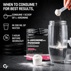 L-Arginine HCl Powder 3000mg with Beet Root Powder | Nitric Oxide & Workout Support | Masala Watermelon Flavour | 90g (30 Servings)