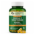 Vegetarian Omega 3 Algal DHA 1000mg Capsules | Plant-Based Fish Oil Alternative for Brain, Heart & Joint Support | Vegan Omega-3 Supplement | 60 Capsules