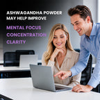 Carbamide Forte Organic Ashwagandha Powder 100g – Pure Ashwagandha Root Churna for Energy, Mood & Muscle Recovery