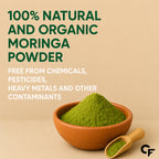 Organic Moringa Powder 200g | USDA Organic Moringa Leaf Powder | Pure Moringa Oleifera Superfood