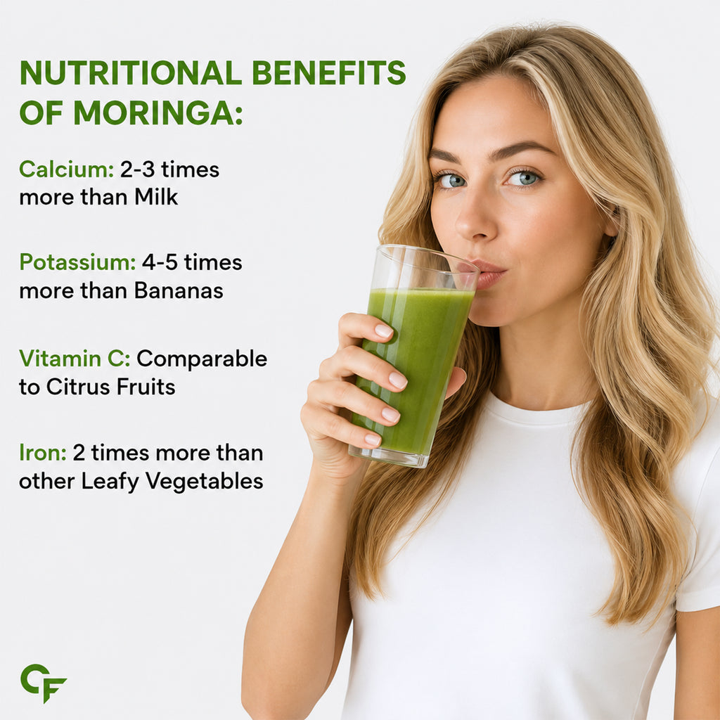 Organic Moringa Powder 200g | USDA Organic Moringa Leaf Powder | Pure Moringa Oleifera Superfood