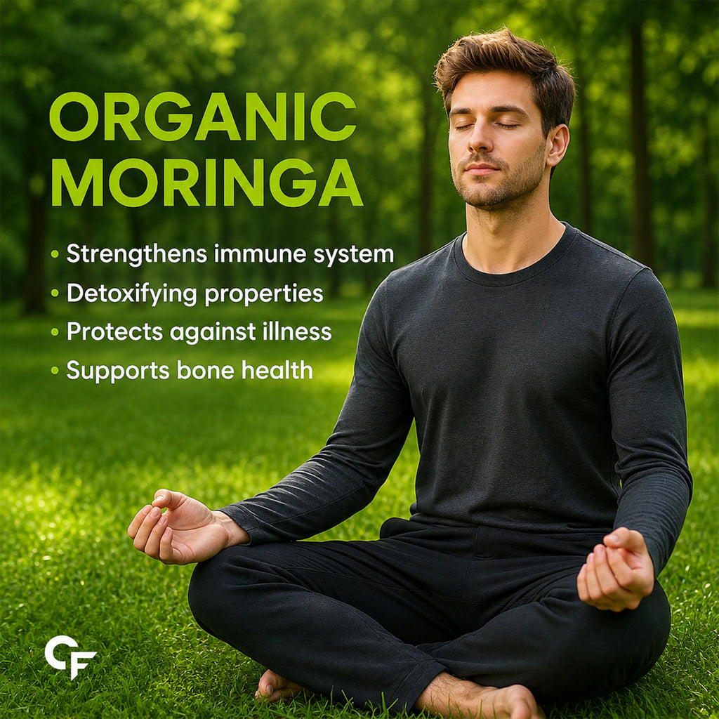 Organic Moringa Powder 200g | USDA Organic Moringa Leaf Powder | Pure Moringa Oleifera Superfood