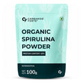 Organic Spirulina Powder 100g | Pure Spirulina Powder | 62% Protein Green Superfood
