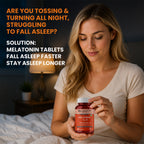 Melatonin 5mg Sleep Support Tablets with Tagar & Vitamin B6 | 60 Tablets for Relaxation & Restful Sleep