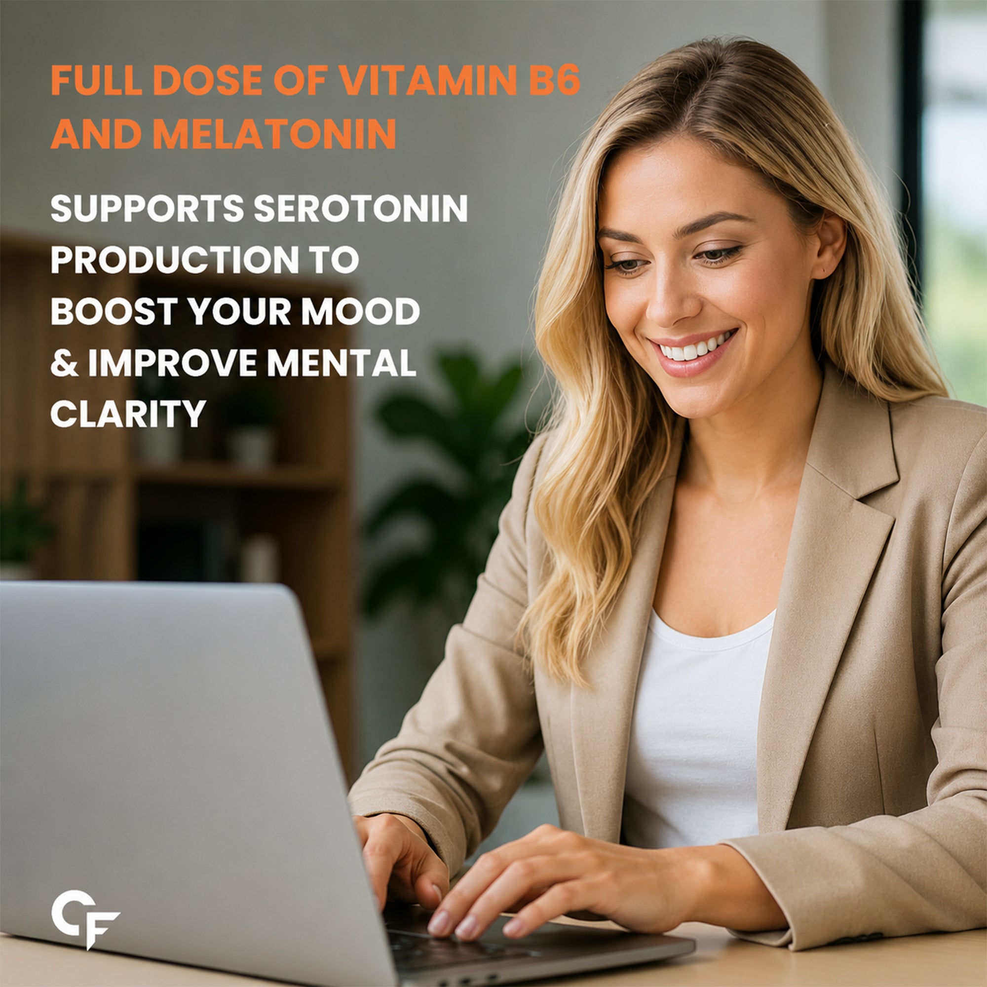 Melatonin 5mg Sleep Support Tablets with Tagar & Vitamin B6 | 60 Tablets for Relaxation & Restful Sleep