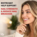 Biotin 50 Active Ingredients Hair & Skin Support Supplement | Multivitamin, Amino Acids, Hyaluronic Acid & Zinc | 90 Tablets